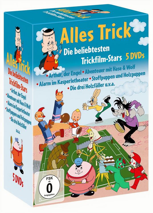 Produktbild: Alles Trick - Die beliebtesten Trickfilm-Stars [5 DVDs]