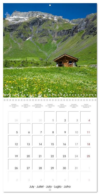 Produktbild: Beautiful Switzerland (Wall Calendar 2027 12 &times; 12 Inch) CALVENDO 12 Month Wall Calendar