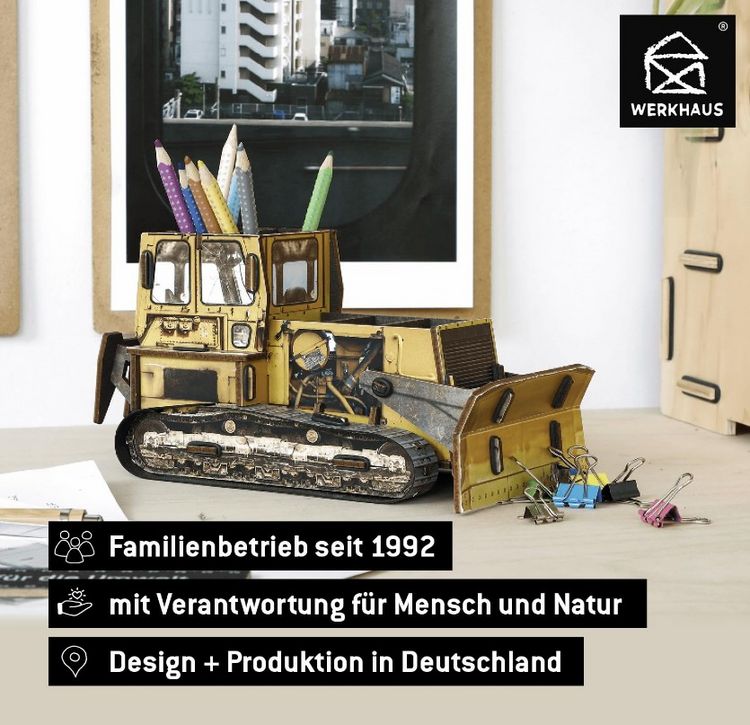 Produktbild: Werkhaus Stiftebox Raupe