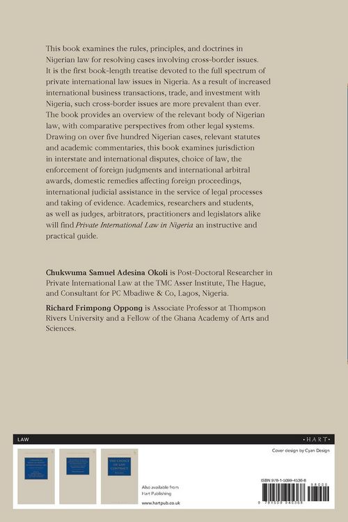 Produktbild: Private International Law in Nigeria