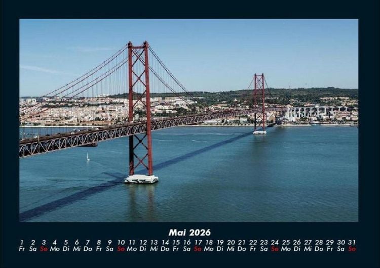 Produktbild: Portugal 2026 Fotokalender DIN A4