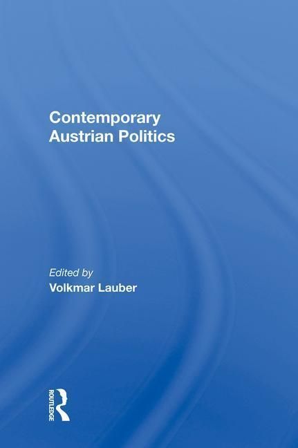 Produktbild: Lauber, V: Contemporary Austrian Politics