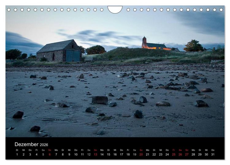 Produktbild: Holy Island - England (Wandkalender 2026 DIN A4 quer), CALVENDO Monatskalender