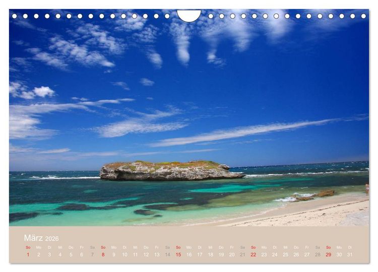 Produktbild: Traumstr&auml;nde (Wandkalender 2026 DIN A4 quer), CALVENDO Monatskalender