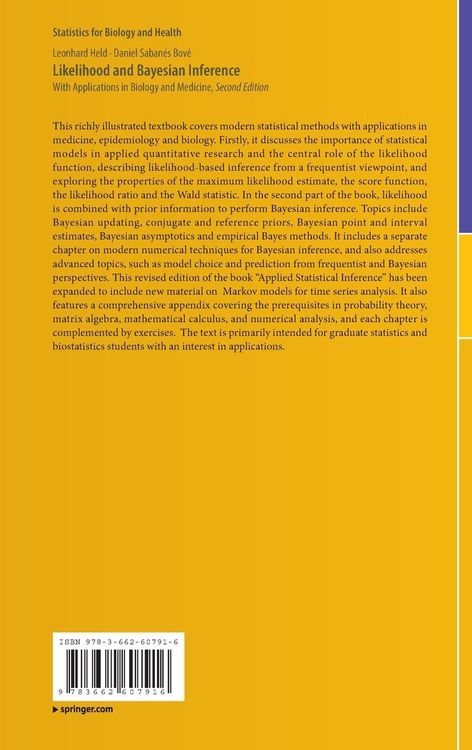 Produktbild: Likelihood and Bayesian Inference