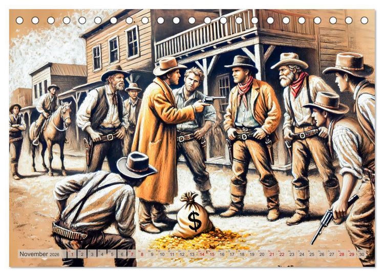 Produktbild: Auf den Spuren des Goldes - Vom Goldrausch am Yukon River (Tischkalender 2026 DIN A5 quer), CALVENDO Monatskalender