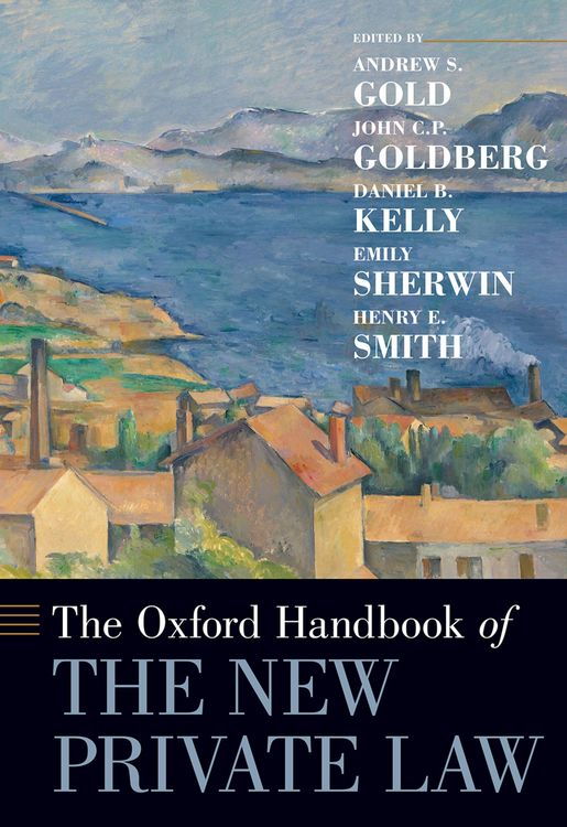 Produktbild: The Oxford Handbook of the New Private Law