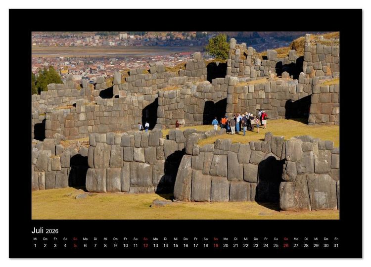 Produktbild: Peru, die Inkas und ihre Ahnen (hochwertiger Premium Wandkalender 2026 DIN A2 quer), Kunstdruck in Hochglanz