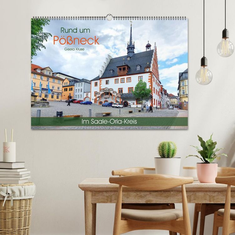 Produktbild: Rund um P&ouml;&szlig;neck - Im Saale-Orla-Kreis (Wandkalender 2026 DIN A2 quer), CALVENDO Monatskalender
