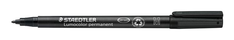 Produktbild: STAEDTLER Universalstift Lumocolor 317 permanent M, schwarz