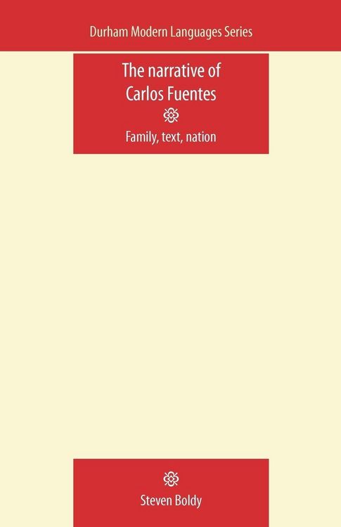 Produktbild: The Narrative of Carlos Fuentes
