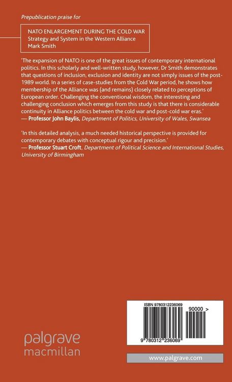 Produktbild: NATO Enlargement During the Cold War