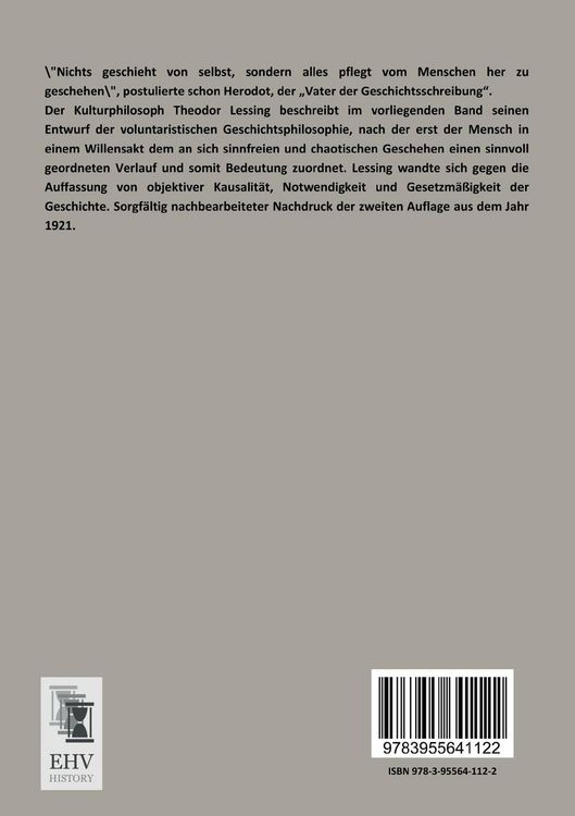 Produktbild: Geschichte als Sinngebung des Sinnlosen