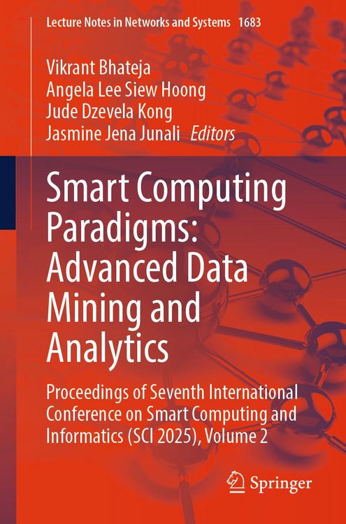 Produktbild: Smart Computing Paradigms: Advanced Data Mining and Analytics
