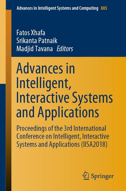 Produktbild: Advances in Intelligent, Interactive Systems and Applications