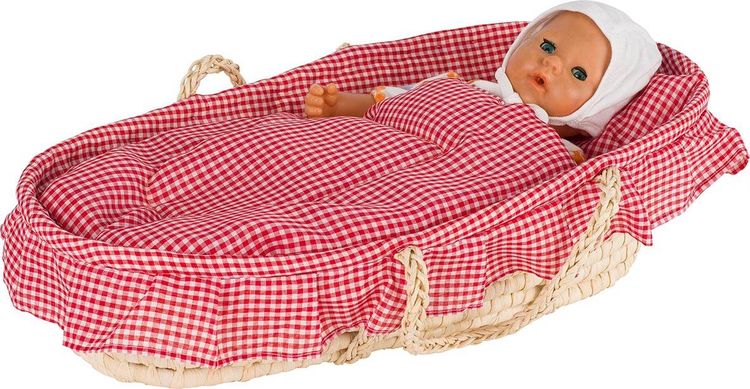 Bild vom Artikel Goki Puppentragekorb mit Bettzeug, rosa vom Autor 