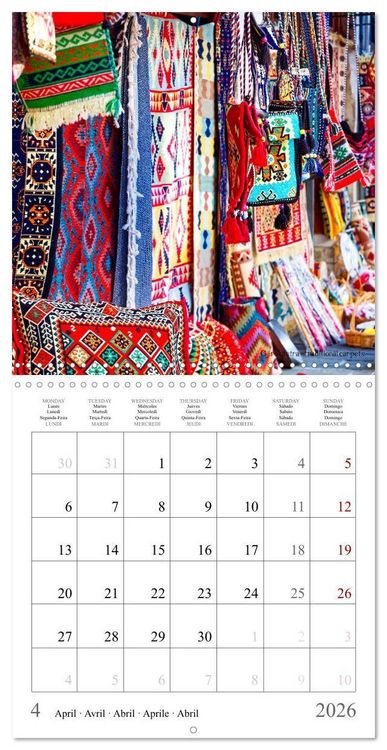 Produktbild: Albania - The Unknown beauty (Wall Calendar 2026 12 &times; 12 Inch) CALVENDO 12 Month Wall Calendar