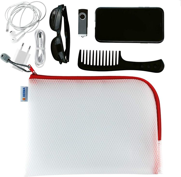 Produktbild: Herma Universaltasche A5 26x20cm rot