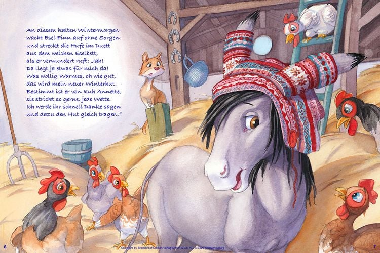 Produktbild: Zur Weihnachtszeit Mittendrin mit Esel Finn