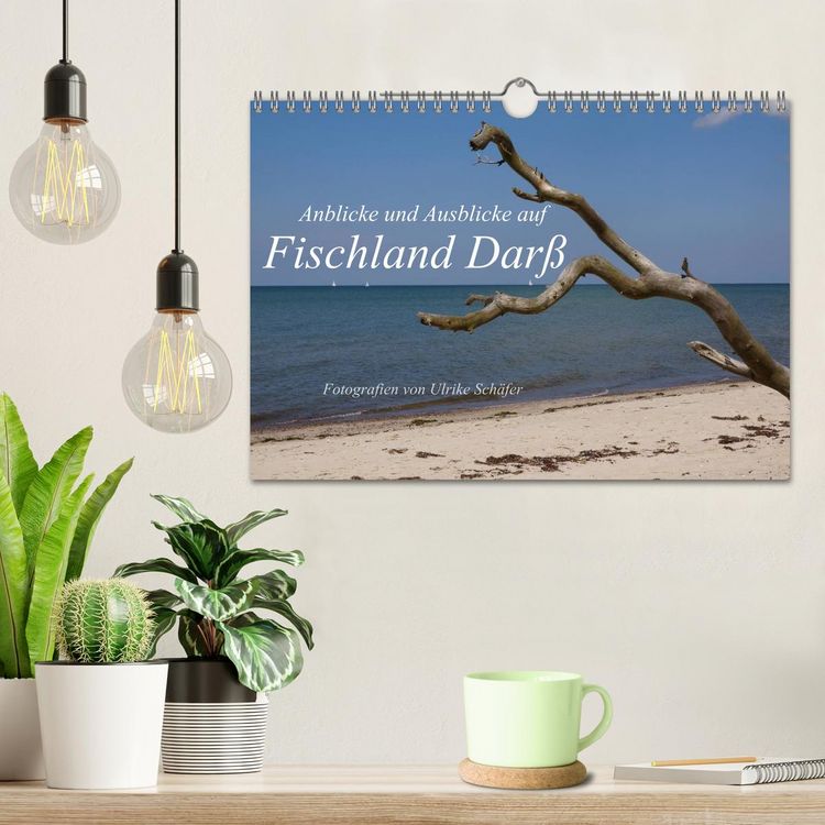 Produktbild: Anblicke und Ausblicke auf Fischland Dar&szlig; (Wandkalender 2026 DIN A4 quer), CALVENDO Monatskalender