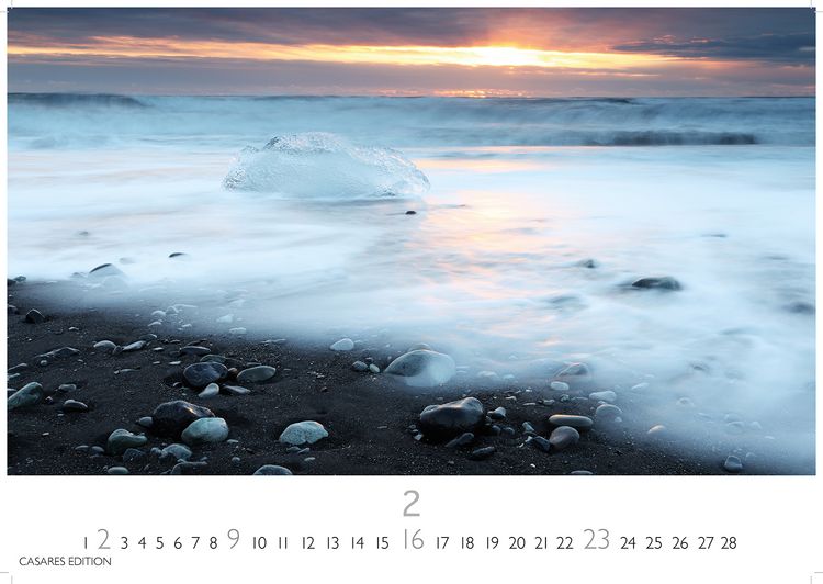 Produktbild: Arctic Landscape 2025 S 24x35cm