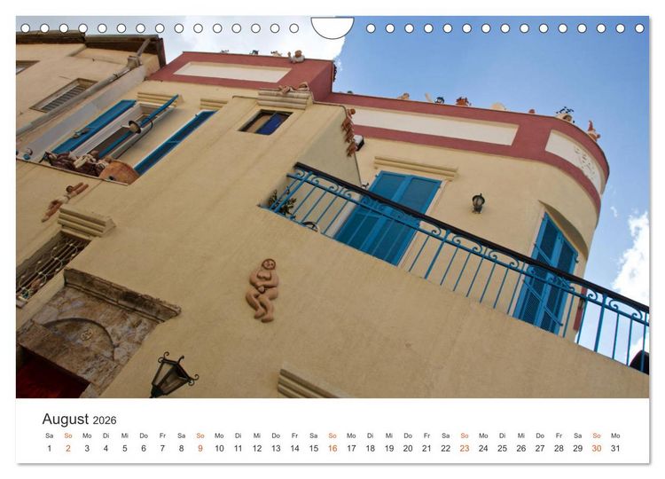 Produktbild: TEL AVIV Fassaden (Wandkalender 2026 DIN A4 quer), CALVENDO Monatskalender