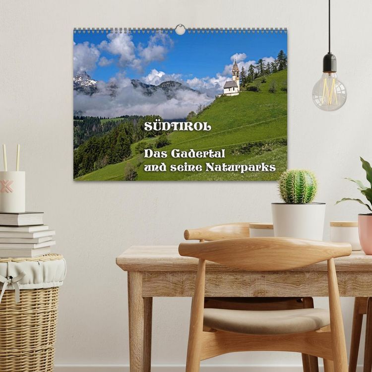Produktbild: S&uuml;dtirol - Das Gadertal und seine Naturparks (Wandkalender 2026 DIN A3 quer), CALVENDO Monatskalender