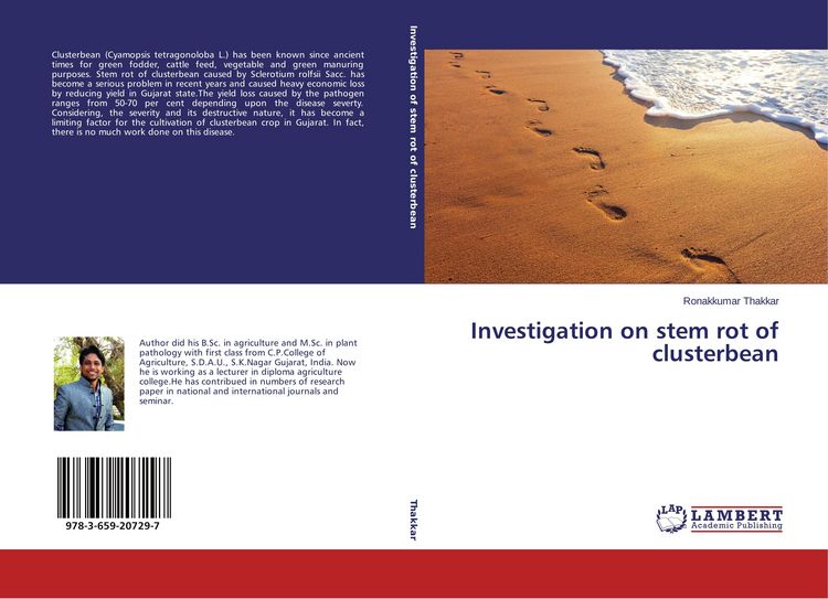 Produktbild: Investigation on stem rot of clusterbean