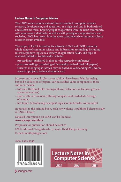 Produktbild: Algorithms and Complexity