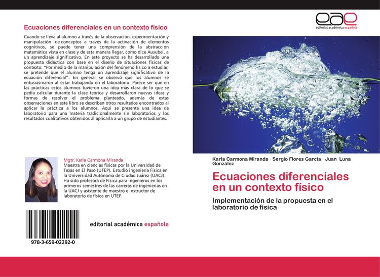 Produktbild: Ecuaciones diferenciales en un contexto f&iacute;sico