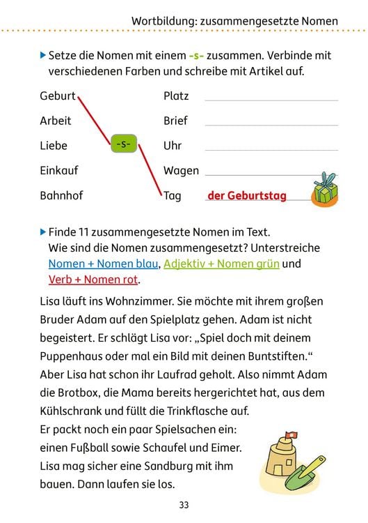 Produktbild: Mein &Uuml;bungsheft Grammatik 4. Klasse