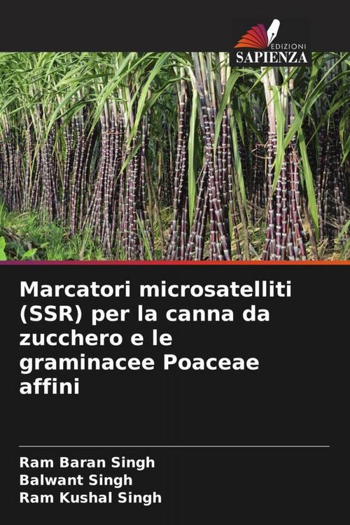 Produktbild: Marcatori microsatelliti (SSR) per la canna da zucchero e le graminacee Poaceae affini