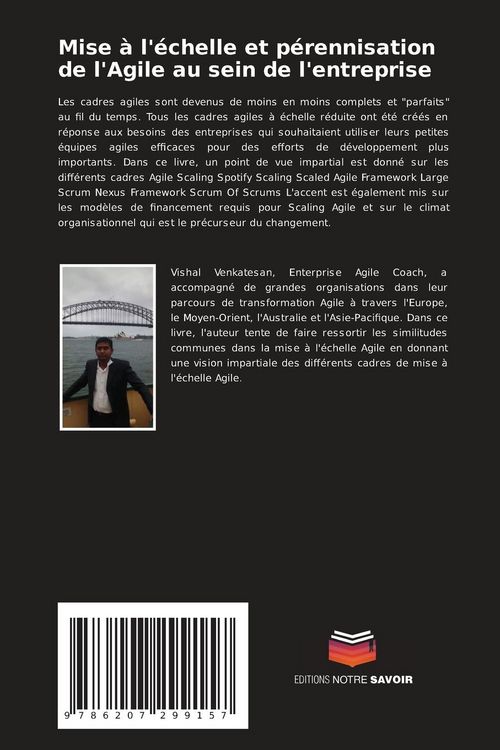 Produktbild: Mise &agrave; l'&eacute;chelle et p&eacute;rennisation de l'Agile au sein de l'entreprise