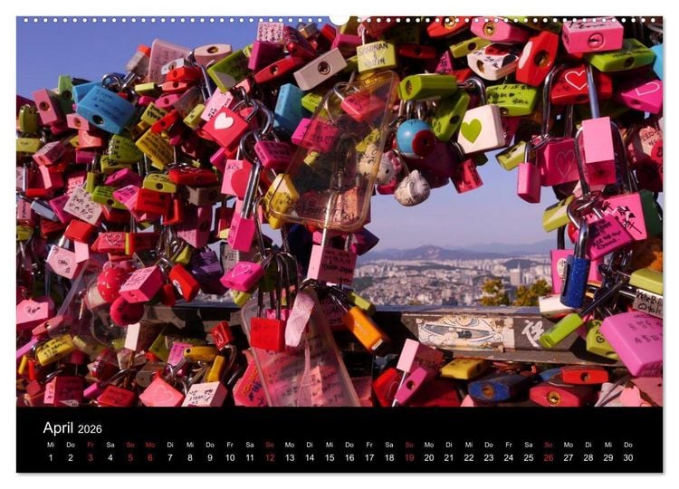Produktbild: S&Uuml;DKOREA zwischen asiatischer Tradition und Moderne (Wandkalender 2026 DIN A2 quer), CALVENDO Monatskalender
