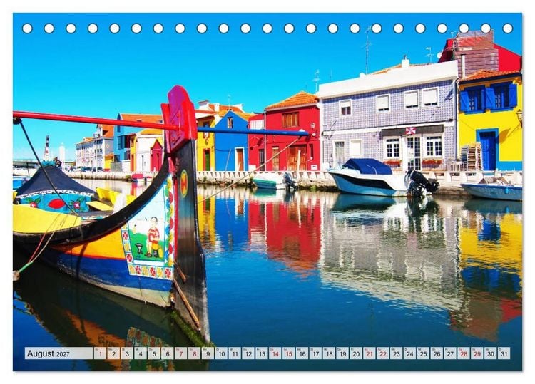 Produktbild: Architektur treibt's bunt (Tischkalender 2027 DIN A5 quer), CALVENDO Monatskalender