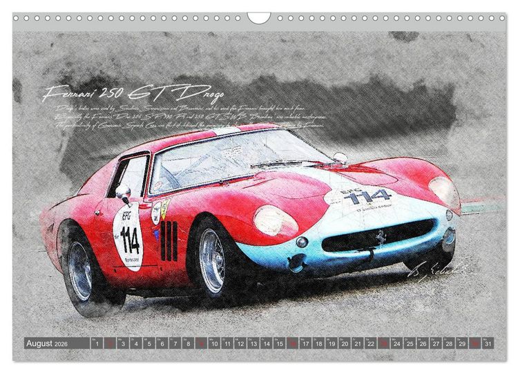 Produktbild: Rennsport am Limit (Wandkalender 2026 DIN A3 quer), CALVENDO Monatskalender