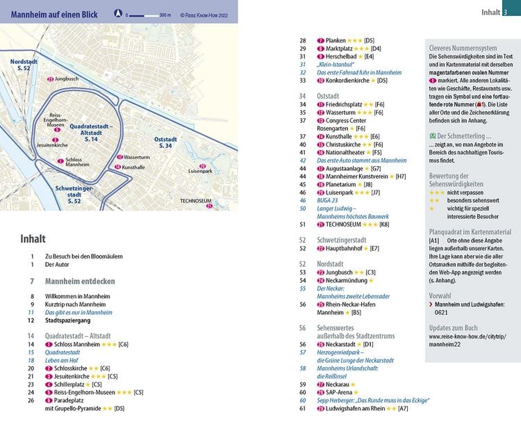 Produktbild: Reise Know-How CityTrip Mannheim mit Infos zur Bundesgartenschau