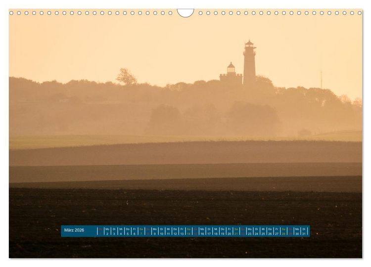Produktbild: Insel R&uuml;gen - Kap Arkona und Vitt (Wandkalender 2026 DIN A3 quer), CALVENDO Monatskalender