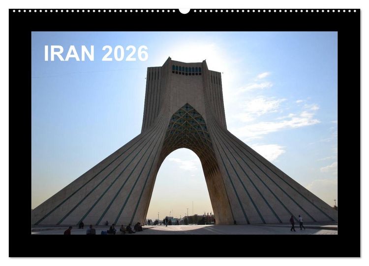 Produktbild: IRAN 2026 (Wandkalender 2026 DIN A2 quer), CALVENDO Monatskalender