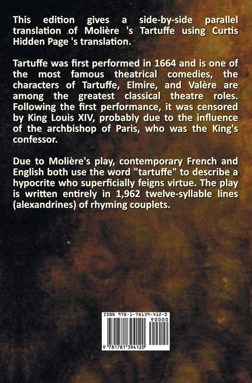 Produktbild: Tartuffe - Parallel French/English Translation