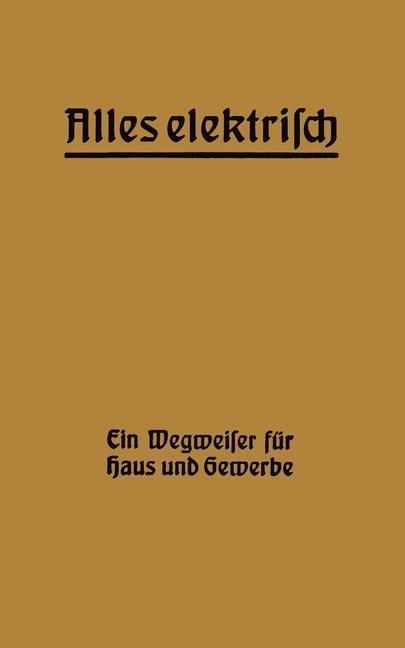Produktbild: Alles elektrisch!