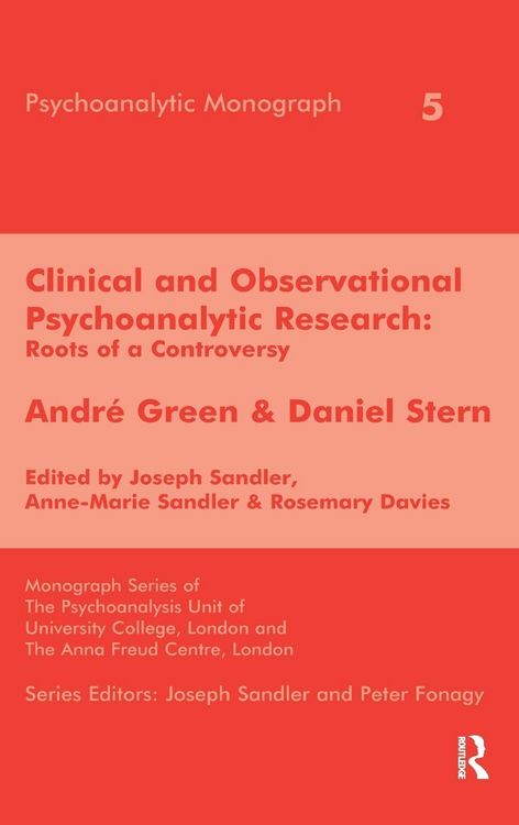 Produktbild: Clinical and Observational Psychoanalytic Research