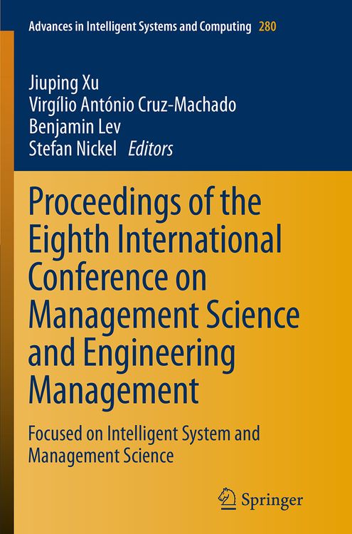 Produktbild: Proceedings of the Eighth International Conference on Management Science and Engineering Management