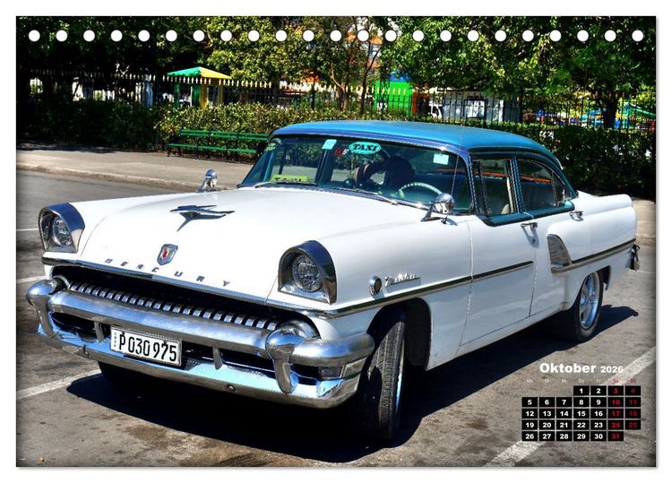 Produktbild: MERCURY '55 (Tischkalender 2026 DIN A5 quer), CALVENDO Monatskalender