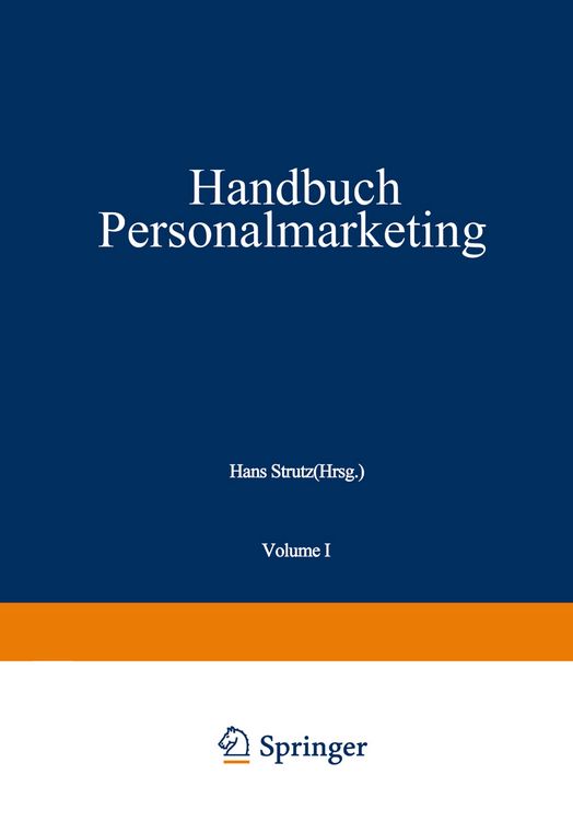 Produktbild: Handbuch Personalmarketing