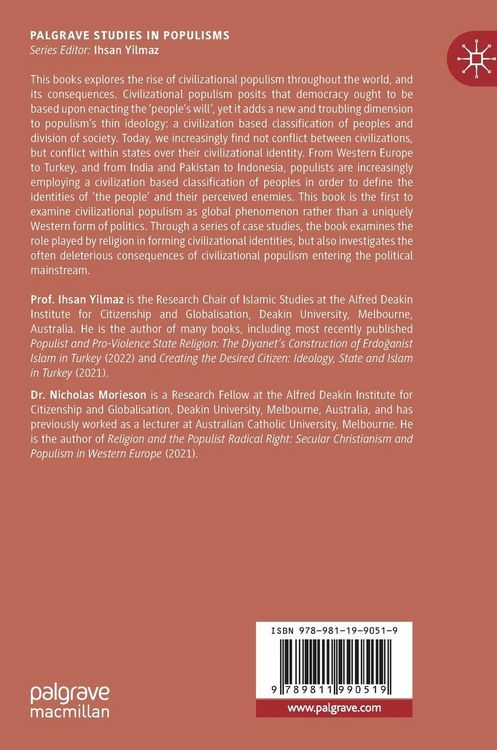 Produktbild: Religions and the Global Rise of Civilizational Populism