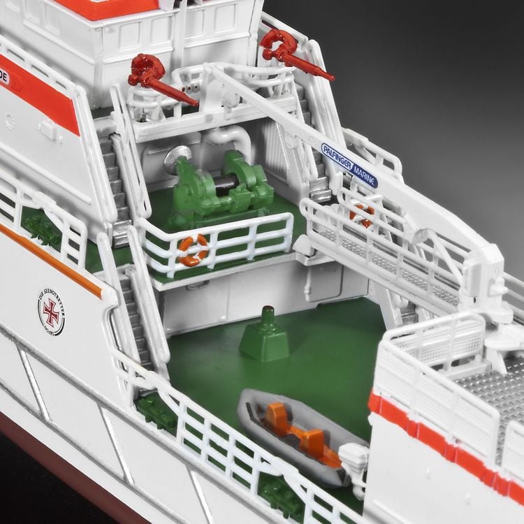 Produktbild: Revell 05812 Seenotkreuzer \"Hermann Marwede\" Schiffsmodell Bausatz 1:200