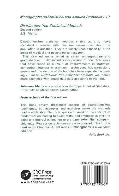 Produktbild: Distribution-Free Statistical Methods, Second Edition