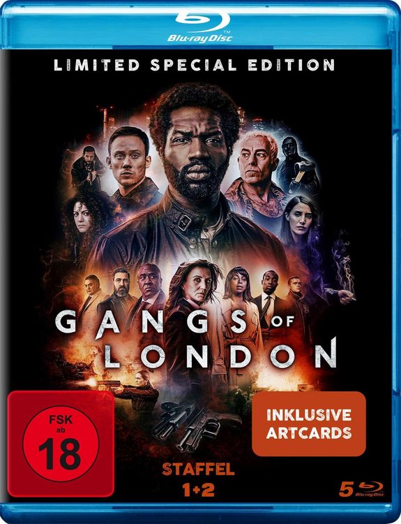 Produktbild: Gangs of London - Staffel 1+2 - (Limitierte Edition mit Artcards) [5 BRs]