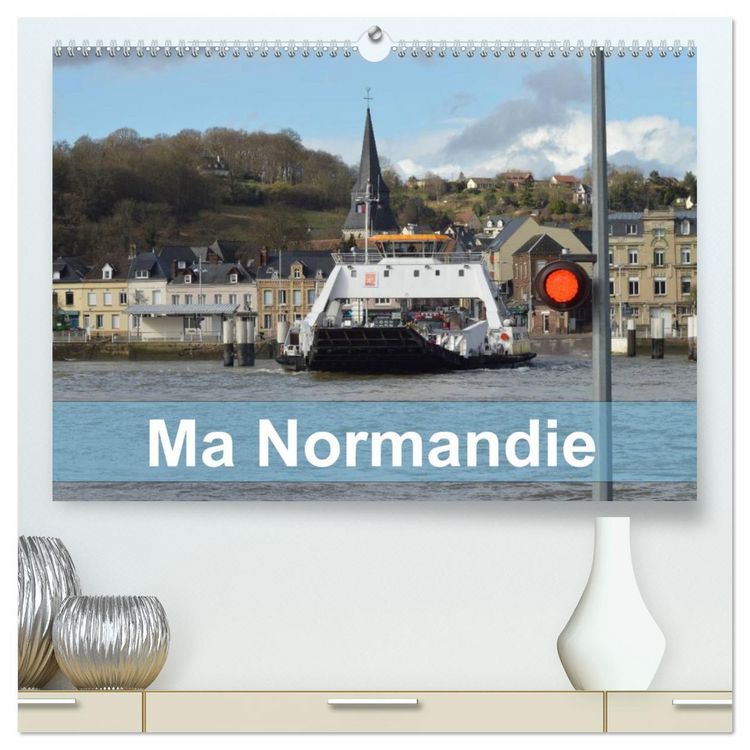 Produktbild: MA NORMANDIE (Calendrier mural 2026 DIN A2 vertical) calendrier de bureau